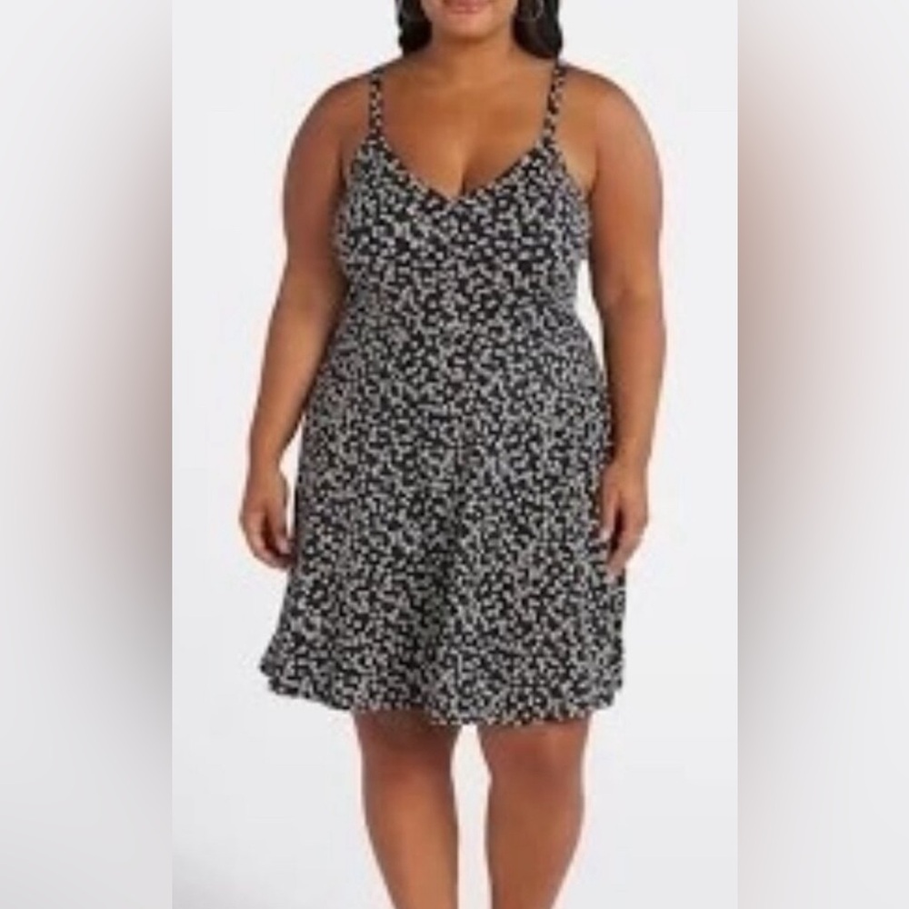 Nine Britton Lizzy Brushed Knit Dress Super Soft Stretchy Casual Plus Sizes